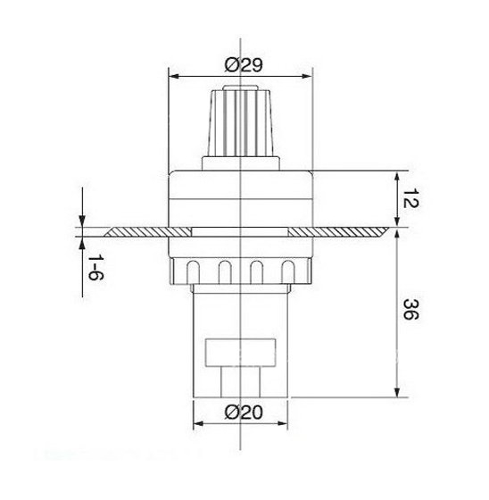 Potentiometer- 0-10KΩ