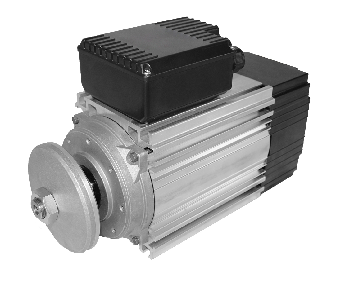 Flachmotor E65MA2- 2,6 kW-B14  Drehrichtung links